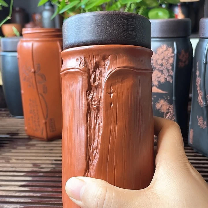 叉***吨茶杯紫砂宜兴紫砂茶具