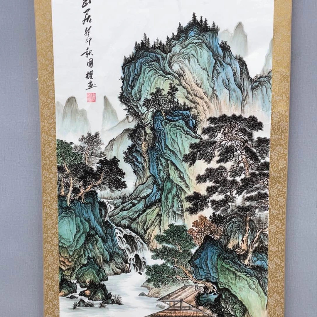 国画老师手笔手绘作品y