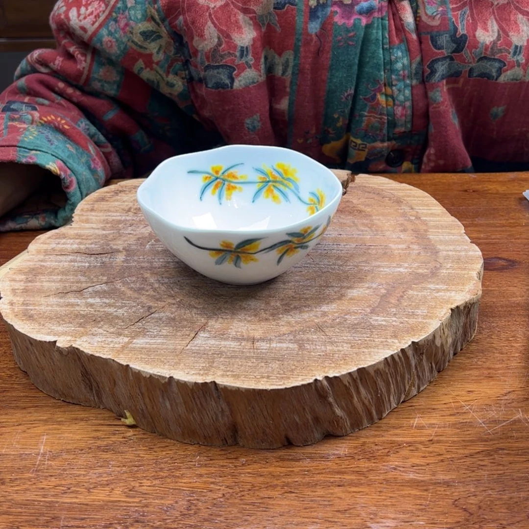 瓷片景德镇陶瓷手工手绘制作