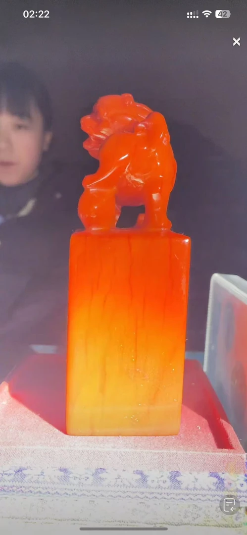 特色摆件特色摆件红色章