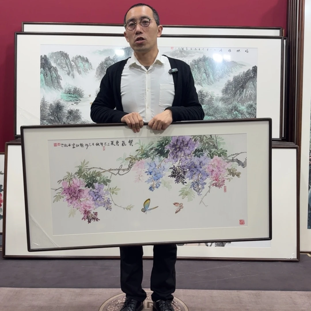 国画手绘作品120/60