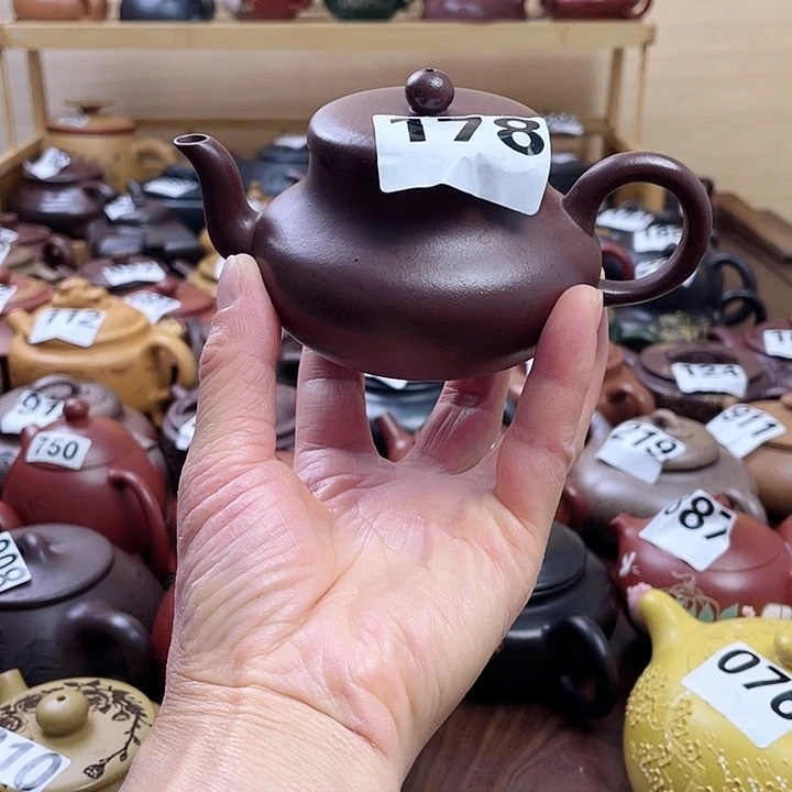 紫砂茶壶微瑕紫砂