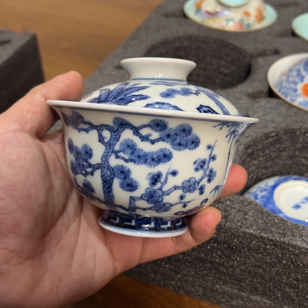 嗯***对景德镇手工手绘茶器