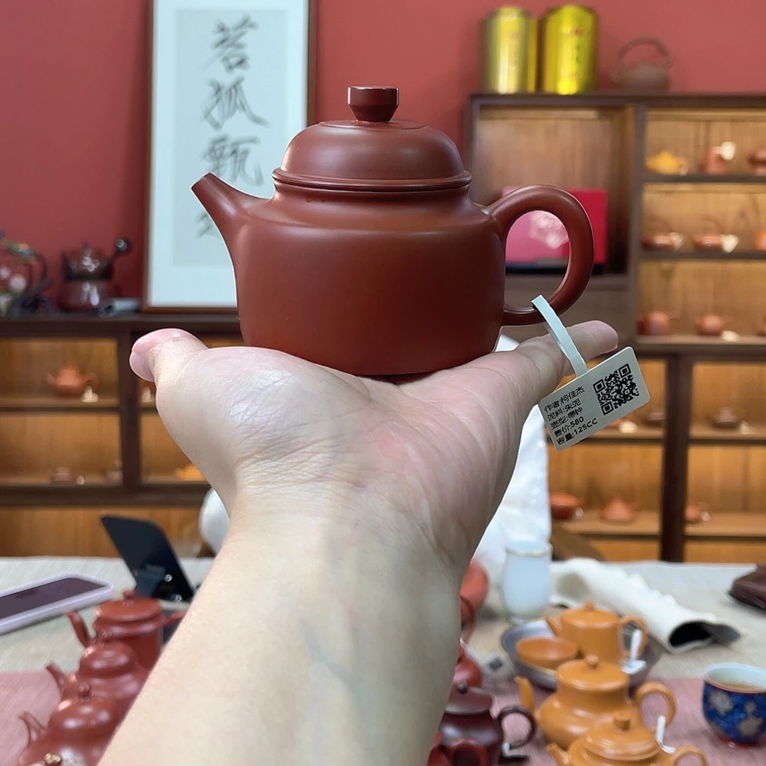 紫砂茶壶潮州全手工手拉壶