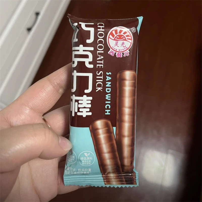 ling guang/灵光西餐厅 灵光香脆棒60根120根网红休闲零食巧克力