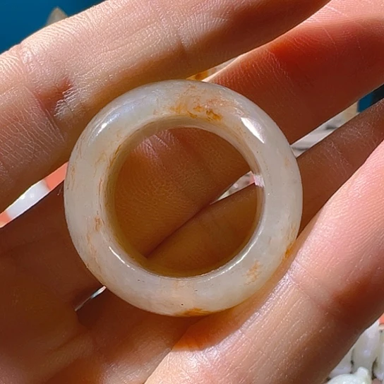 和田玉（糖玉）未镶嵌挂件我**音