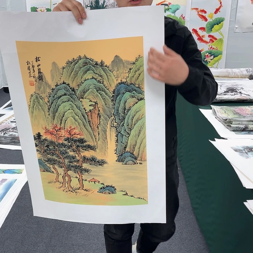 国画宣纸国画作品纯手绘