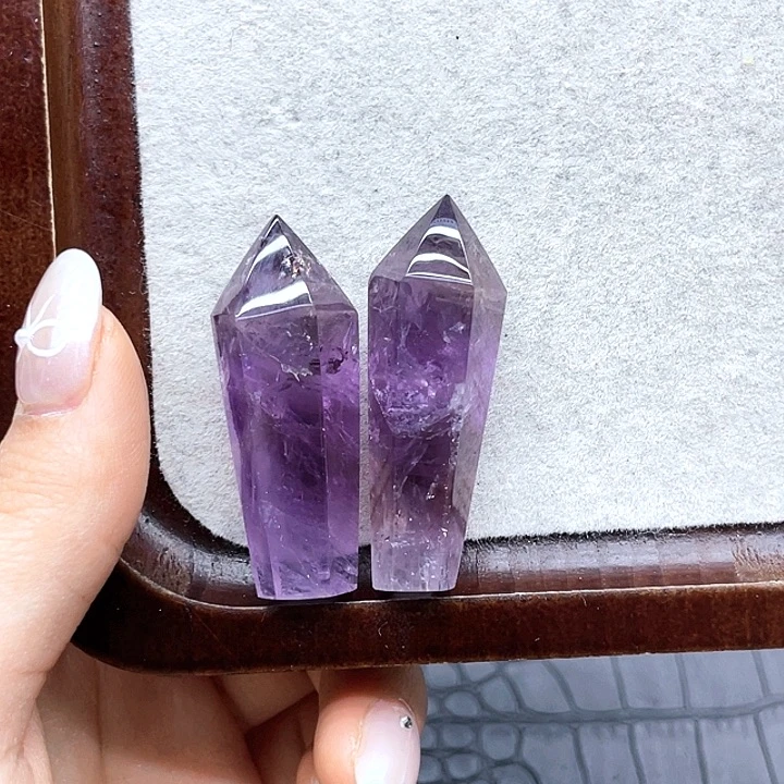 清***跳水晶未镶嵌珠宝半成品41