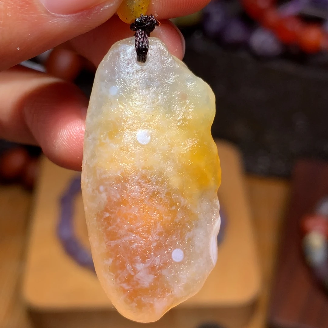 未镶嵌玛瑙/玉髓珠宝半成品