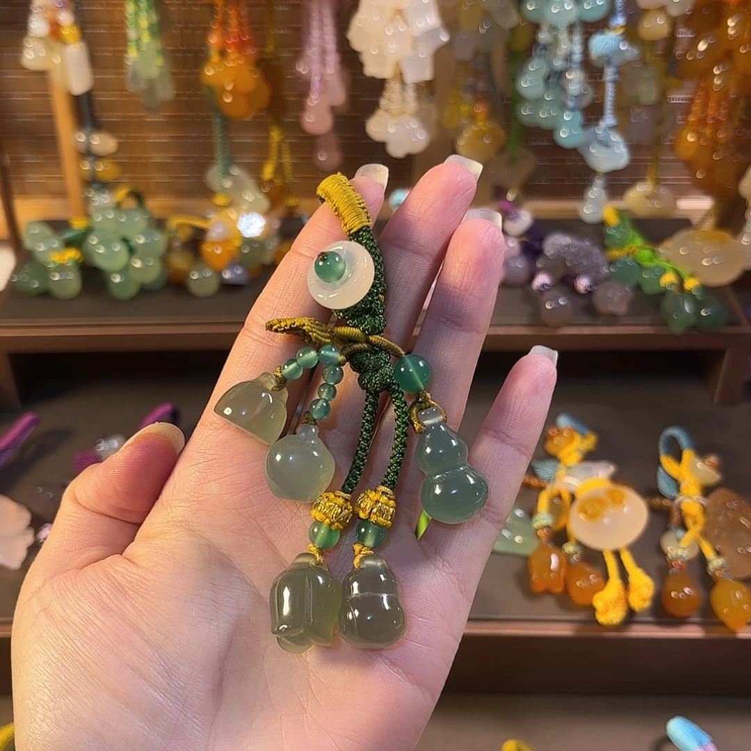 玛瑙/玉髓未镶嵌车挂