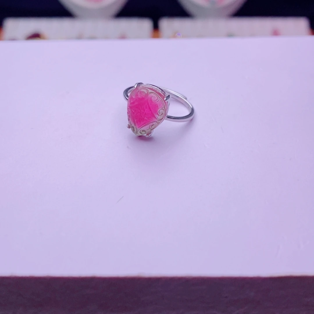 未镶嵌戒指m碧玺