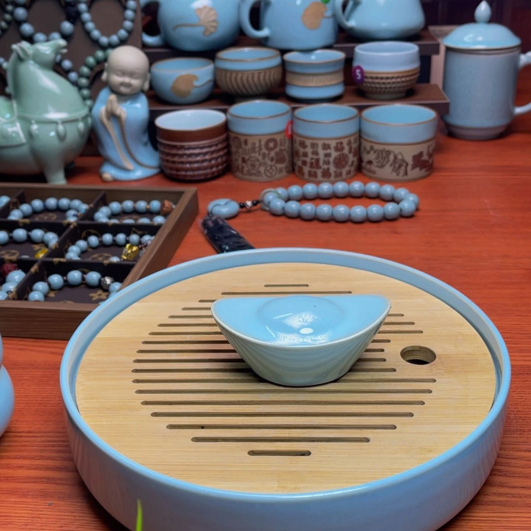 【闪购商品】摆件陶河南汝州御窑茶器摆件专场