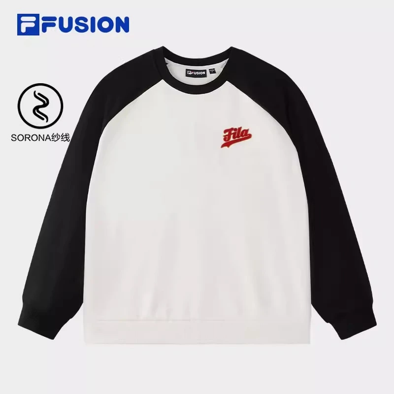 【CNY系列】斐乐新年款男套头卫衣2025春宽松插肩袖上衣T11M512202