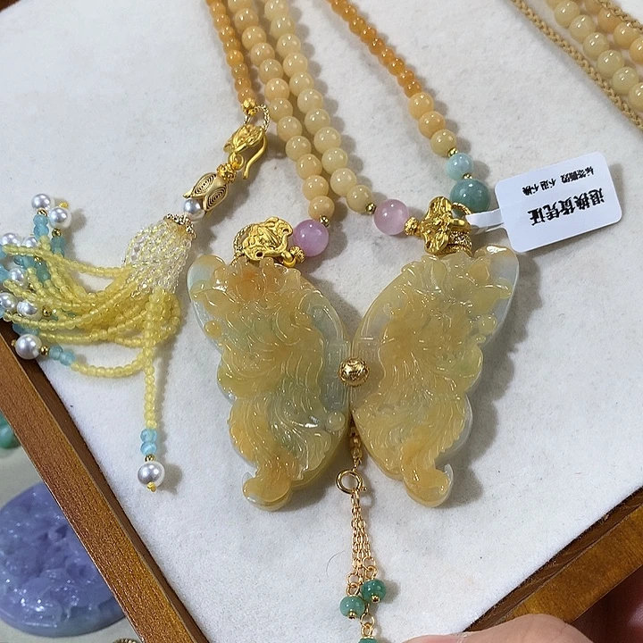 颈饰未镶嵌翡翠翡翠吊坠