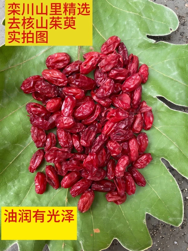栾川特产山茱萸无糖无熏硫无染色