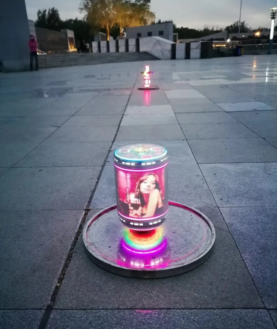 动漫健身陀螺线路板160像素高清动画图片显示电脑可编程风口安装