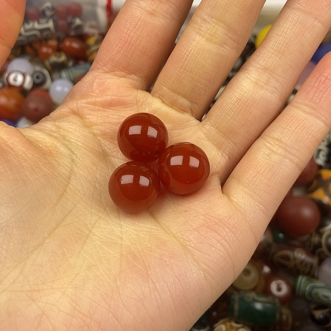 玛瑙/玉髓未镶嵌玛瑙配珠玛瑙散珠