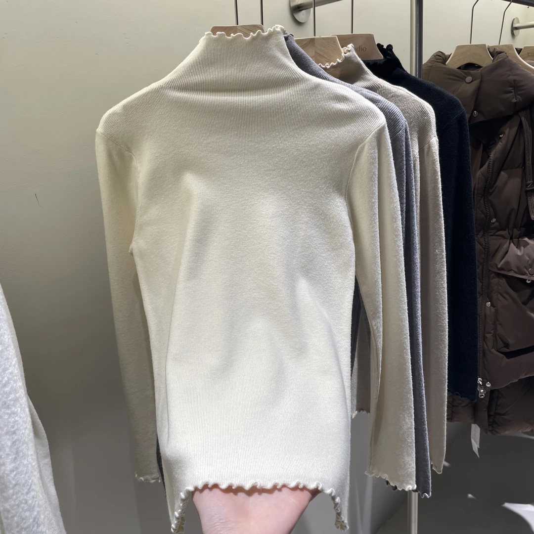 【MY LIFE】立领小波浪打底衫   66MY55