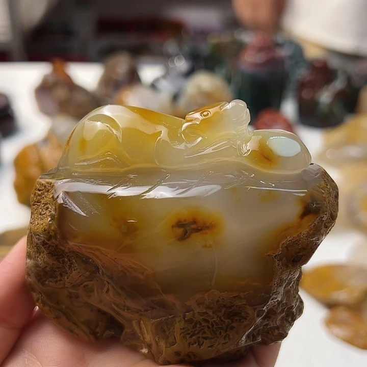 未镶嵌颈饰玛瑙/玉髓