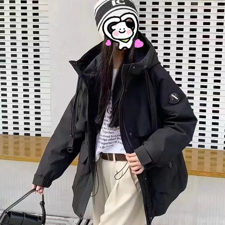 8978加绒收腰冲锋衣DD