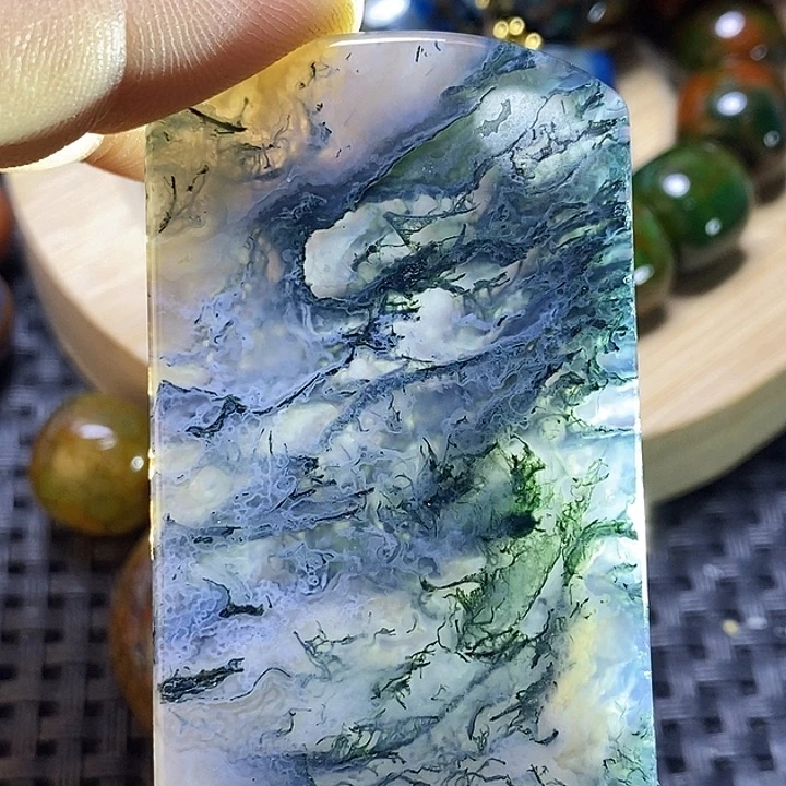 >***火玛瑙/玉髓未镶嵌颈饰