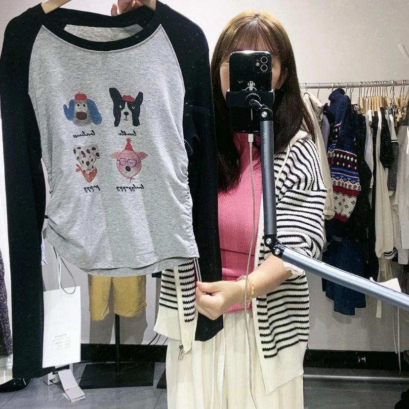 【闪购商品】灰色打底