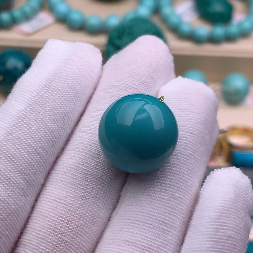 绿松石未镶嵌珠宝奇石17.2