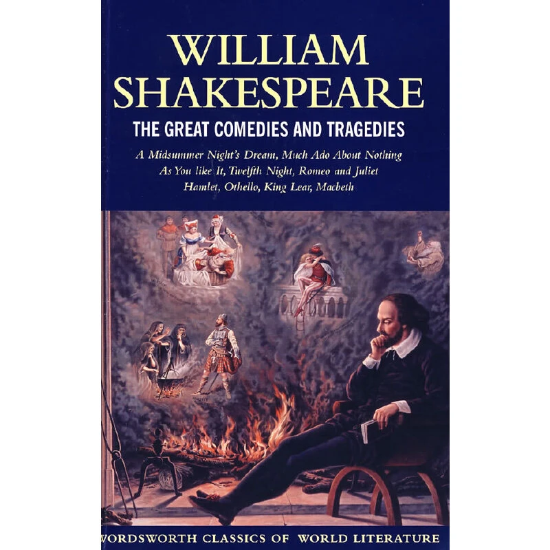 英文原版 Great Comedies and Tragedies最伟大的悲喜剧 莎士比亚