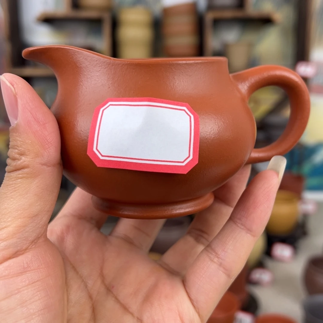 紫砂茶杯拙器甄选，纯原本矿。