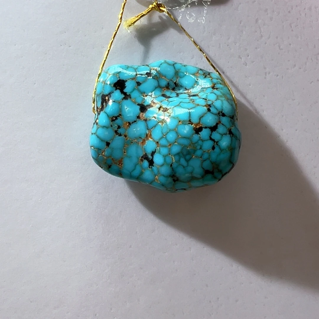 绿松石未镶嵌挂件