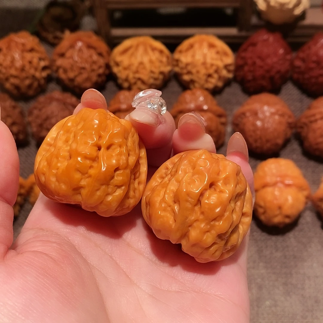 转***转吊坠文玩核桃蛤蟆头0249