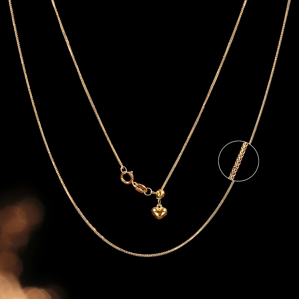 【小凤专属】18K金抽拉爱心肖邦链