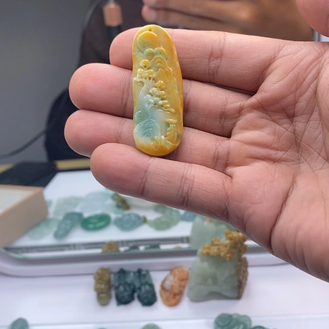 翡翠未镶嵌手链天然a货翡翠75