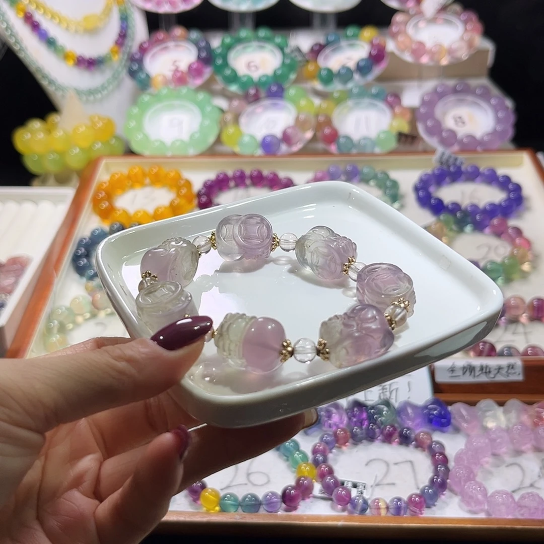 未镶嵌手链萤石貔貅