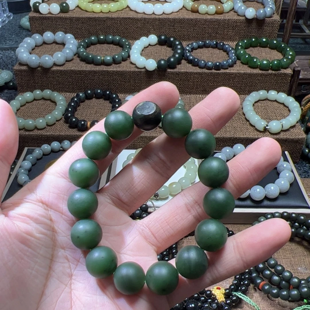 和田玉（糖玉）未镶嵌手链