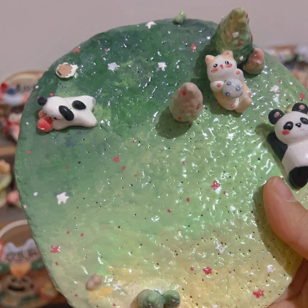 托盘瑕疵福福纯手工多肉花盆