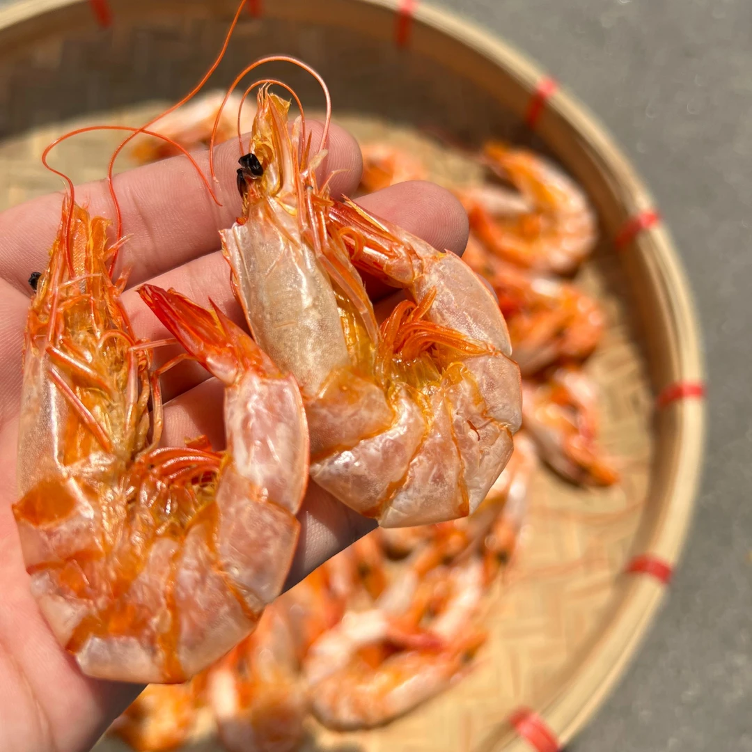新鲜自晒正宗 海虾干肉质鲜甜  海明虾 可即食