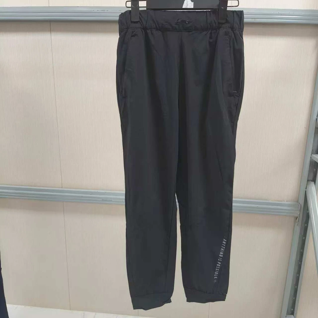《B品以直播展示为准》李宁运动裤男款春季休闲宽松舒适长裤AYKS528