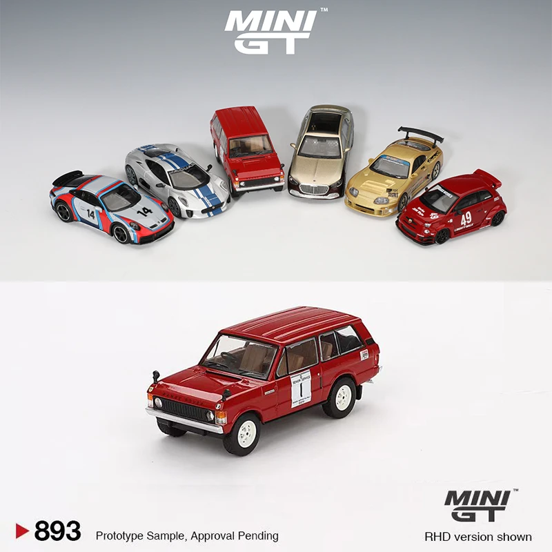 MINIGT 1:64 路虎揽胜 1971 年国际山地拉力赛冠军车模 #893