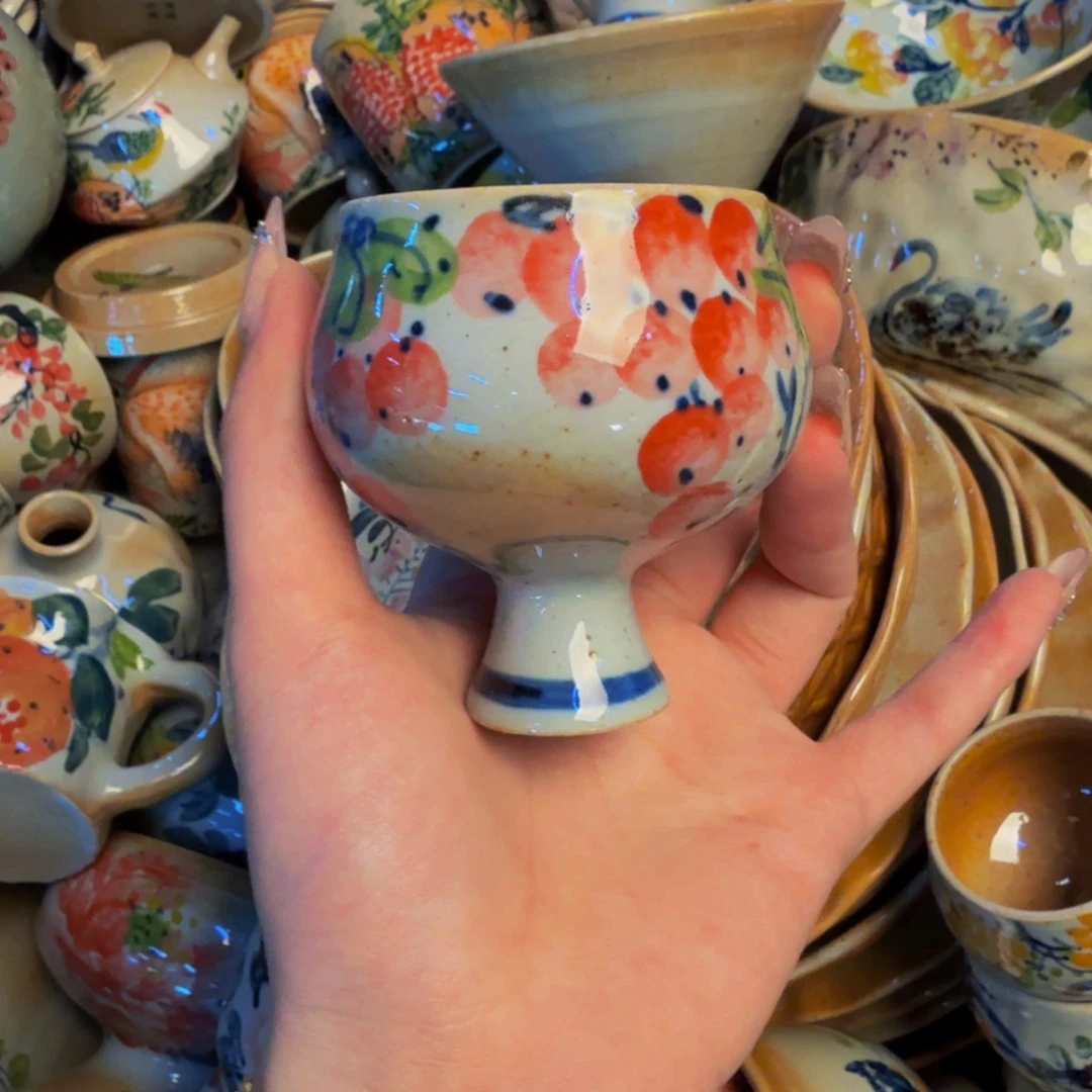 瓷片景德镇陶瓷手工手绘