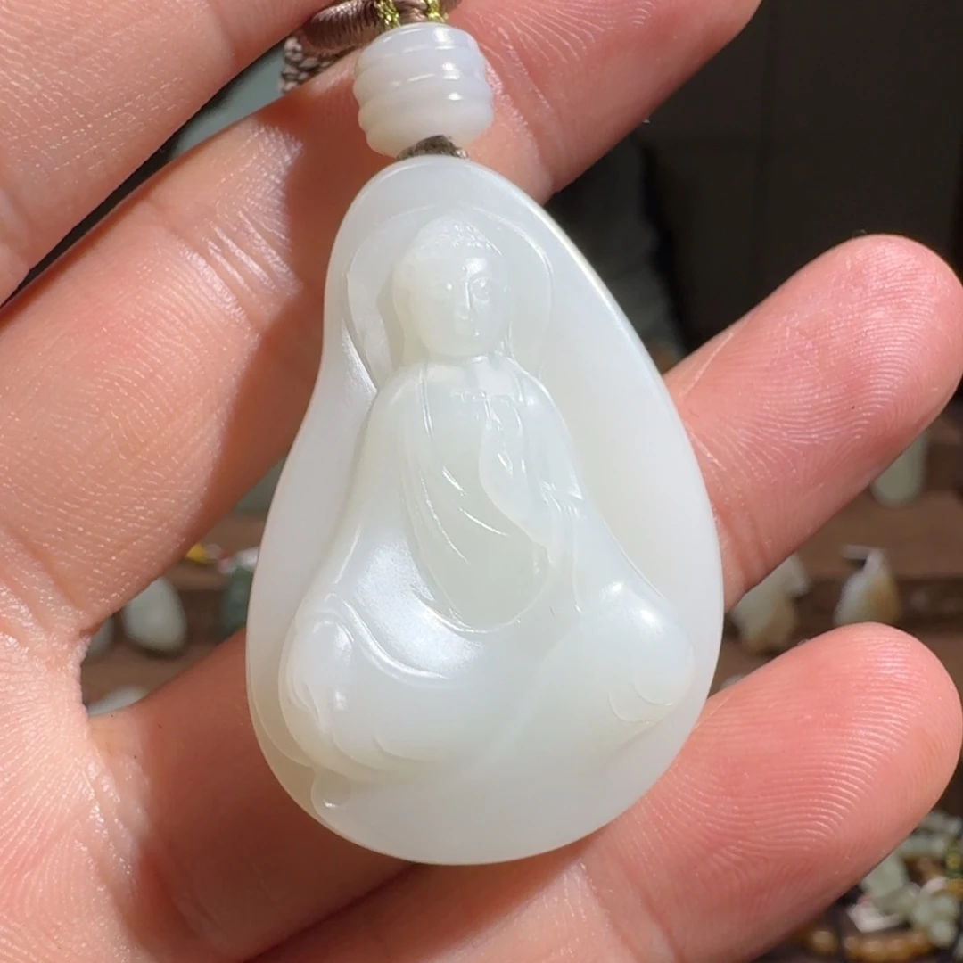 和田玉挂件未镶嵌