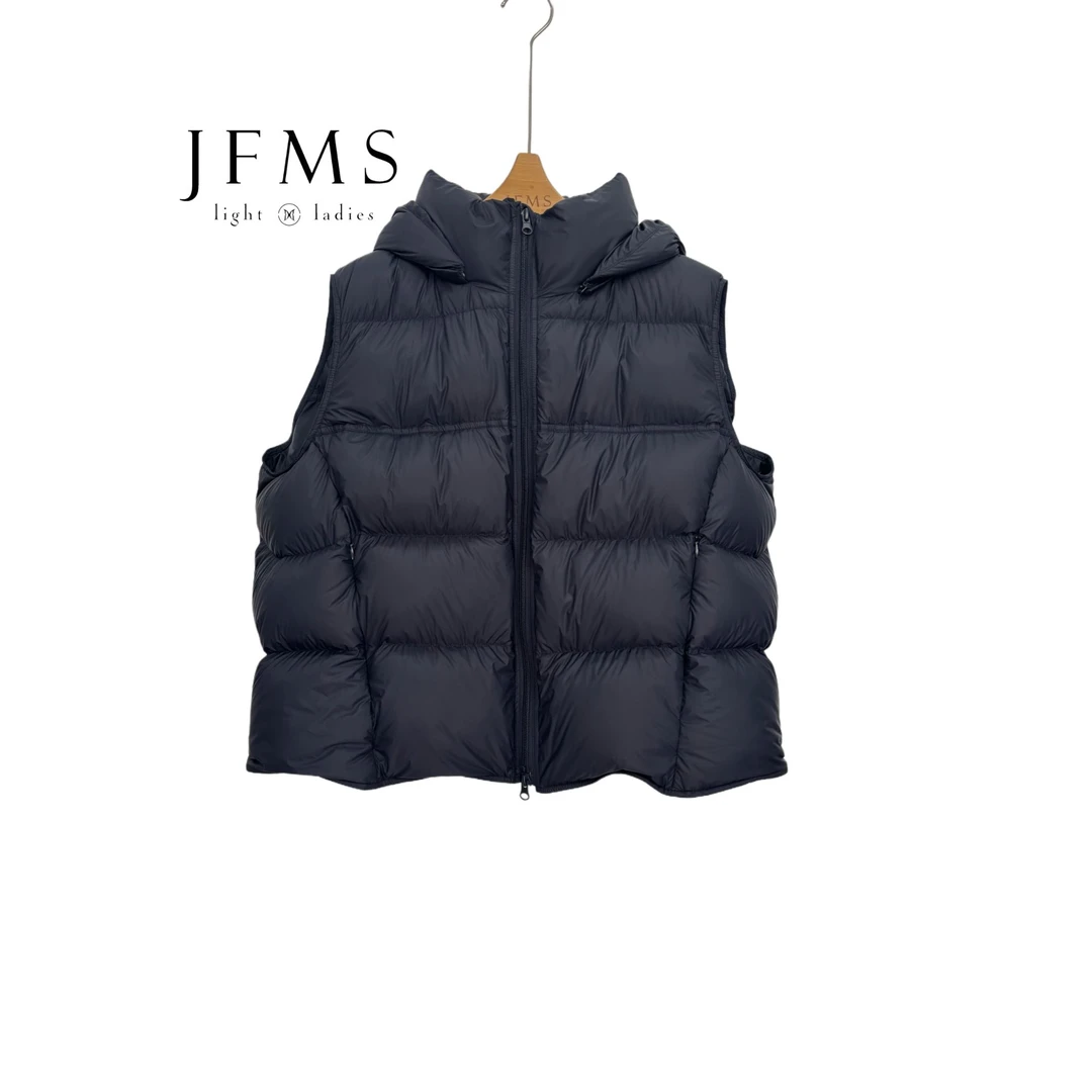 JFMS【新】95白鹅绒泡芙轻盈连帽羽绒休闲时尚短款冬季羽绒外套Y023