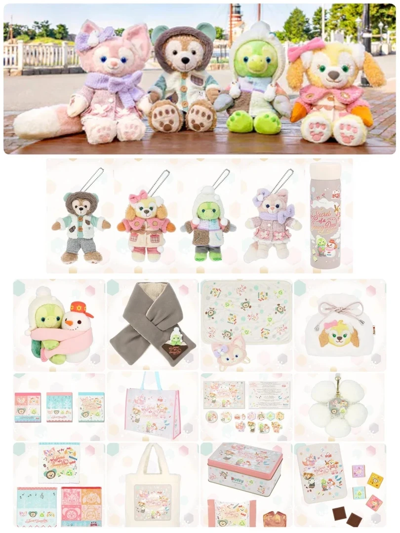 东迪2025冬日系列圣诞树贝儿玩偶公仔jellycat