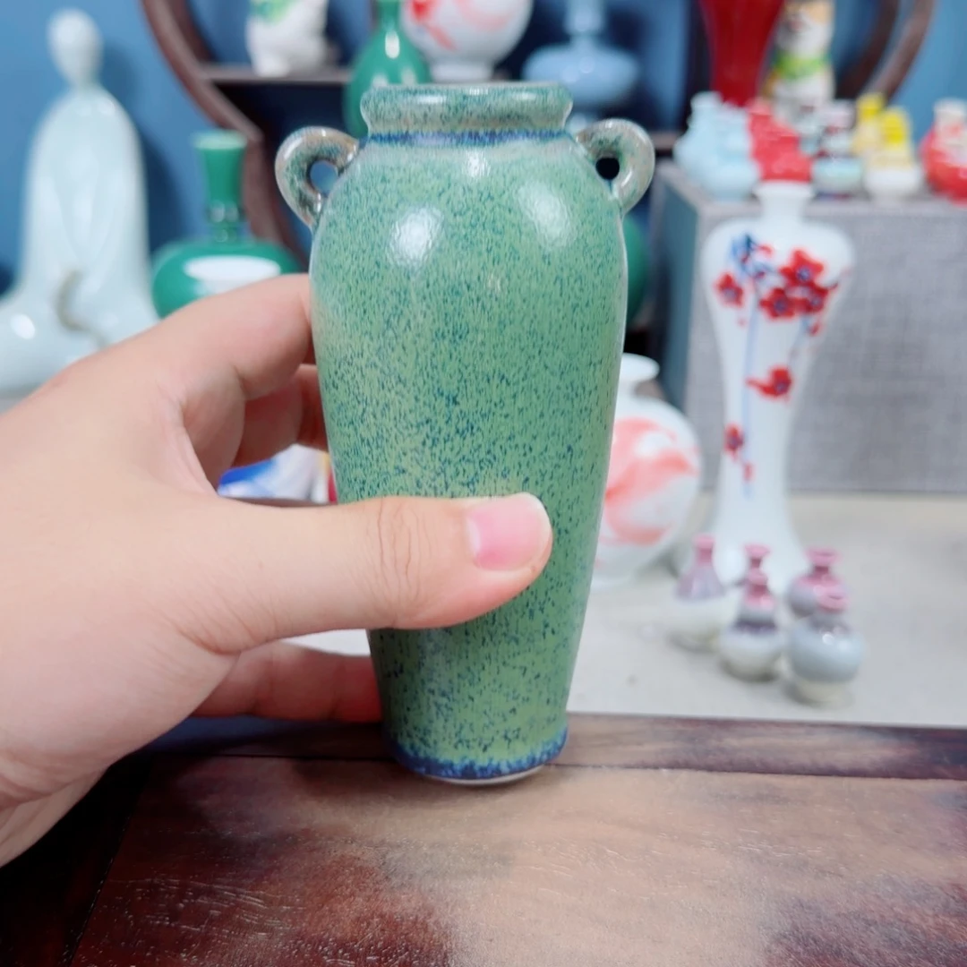 陶瓷手工小花器摆件