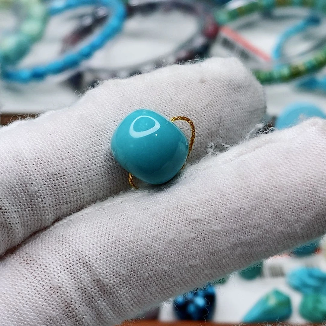 绿松石珠宝奇石未镶嵌