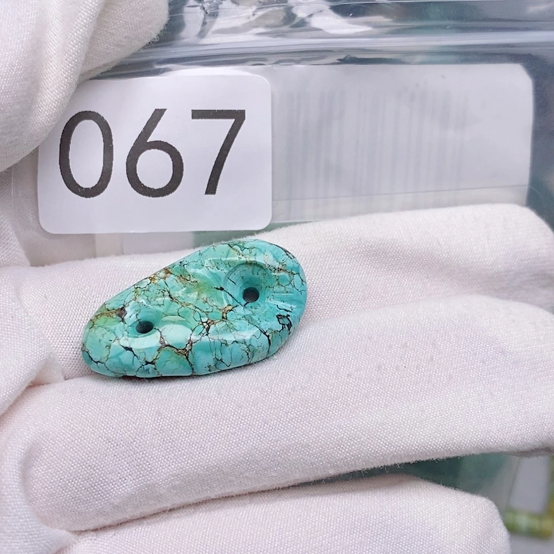 绿松石未镶嵌珠宝半成品