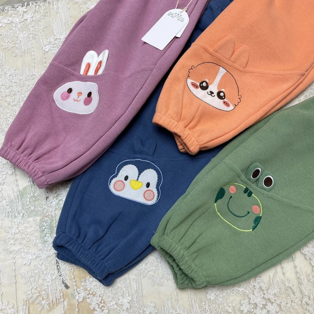 儿童束口单裤春款