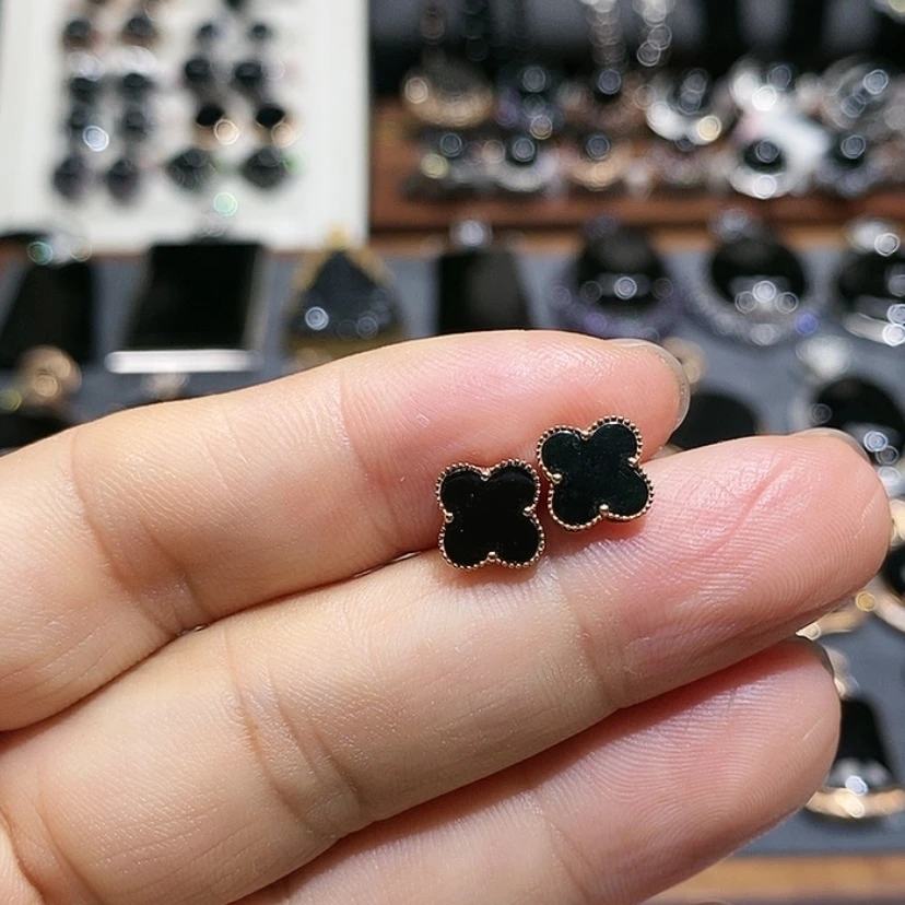 【闪购商品】翡翠18K金镶嵌耳饰缅甸翡翠