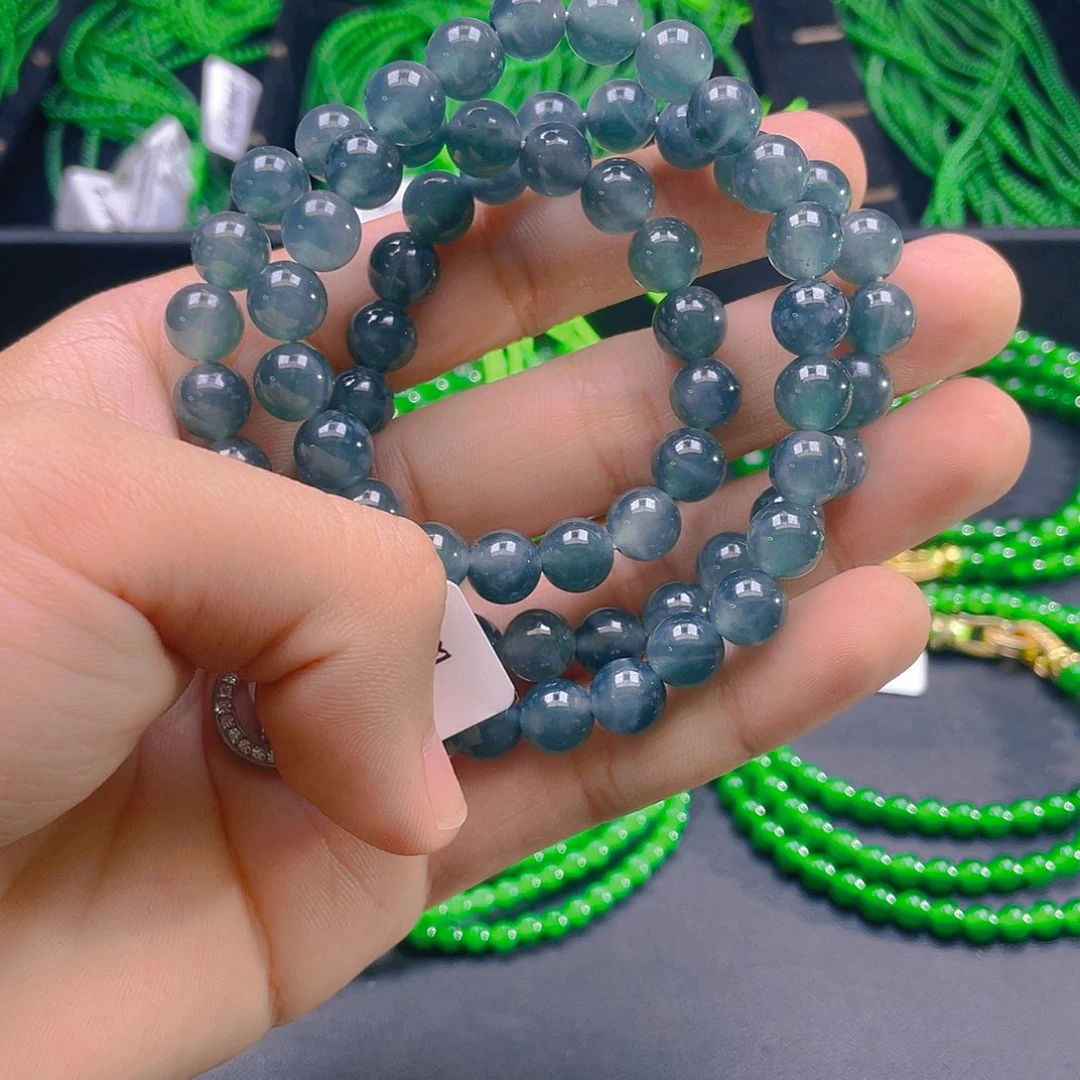 翡翠未镶嵌颈饰88888888