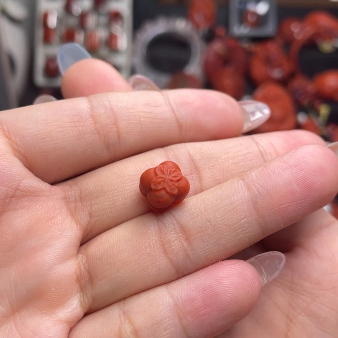 【闪购商品】未镶嵌柿子9m南红玛瑙毅**然